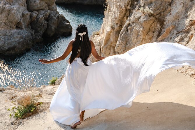 Dubrovnik: Private Flying Dress Photoshoot Experience - Stop 3, Fort Bokar: a fort vibe with strong angles