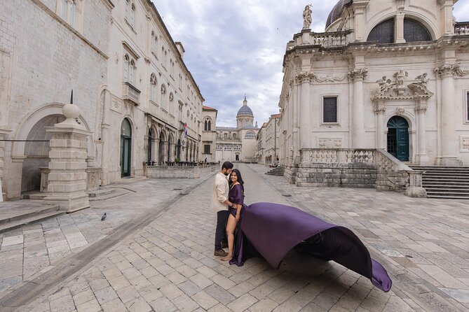Dubrovnik: Private Flying Dress Photoshoot Experience - Stop 1, Minceta Fortress: the “big view” moment