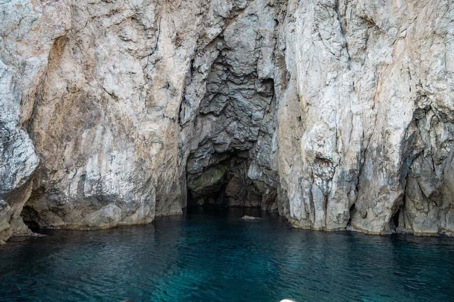 Dubrovnik: Private speedboat tour of Elafiti islands - Kolocep: Blue Cave Swim, Cave Passages, and Island Walking