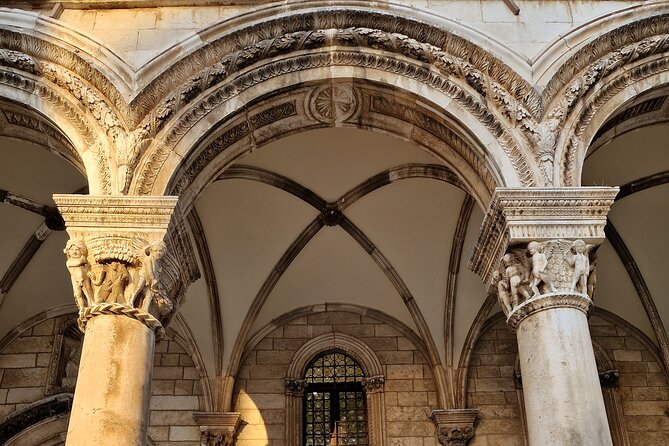 Dubrovnik private walking tour & Srđ mountain panorama - Franciscan Church and Monastery, plus other inside stops that cost extra