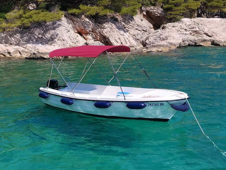 Dubrovnik: Rent a fun and easy to use boat without license - Dubrovnik no-license boat rental, with real captain training