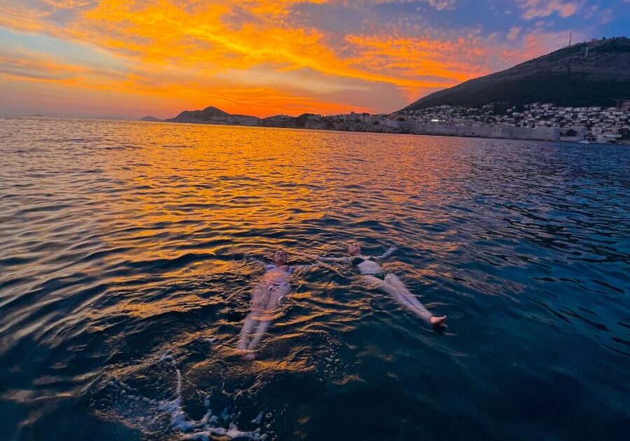 Dubrovnik Romantic Sunset - private boat tour - Optional snorkeling and the waterproof camera that makes it easy