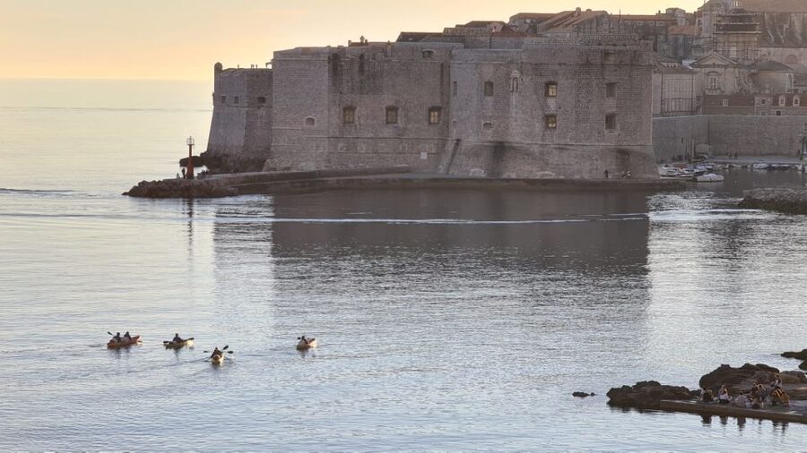 Dubrovnik: Sea Kayaking Half-Day Tour - Paddling beneath the city walls, stopping for photos and stories