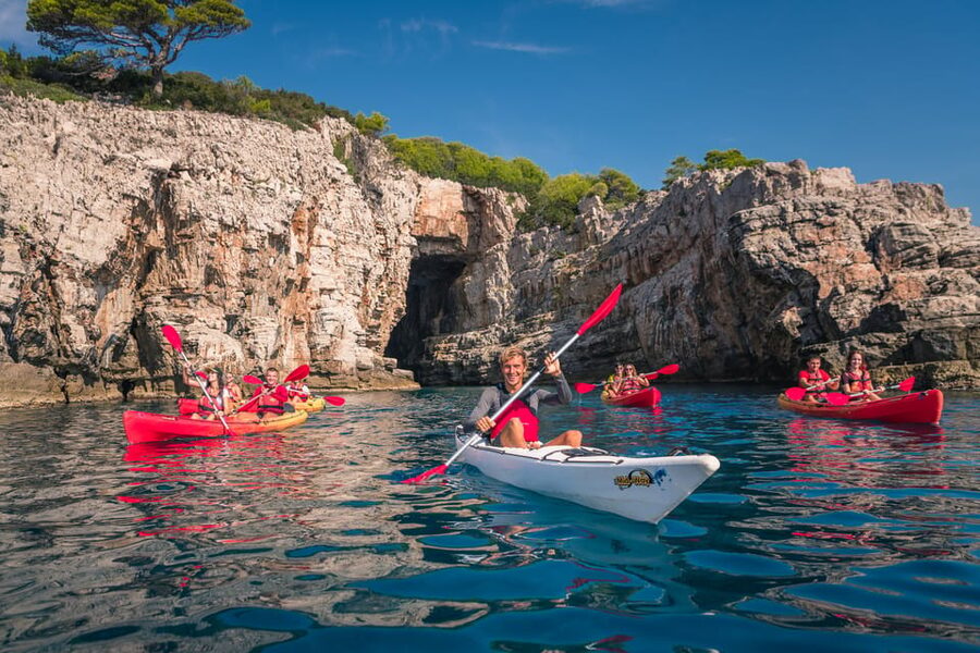 Dubrovnik: Sea Kayaking&Snorkelling Guided Day/Sunset Tours - Guides, Group Size, and the Safety Boat That Lets You Relax