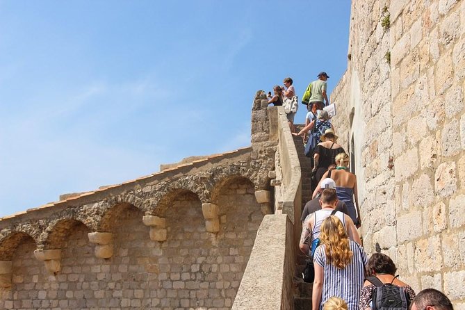 Dubrovnik Shore Excursion: City Walls Walking Tour (entrance ticket included) - Stradun Finish: Easy Walking, Big Energy