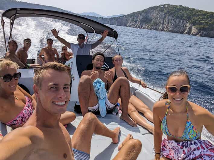 Dubrovnik: small group boat tour to Blue Caves & Sandy Beach - Blue Cave on Koločep: the main event, done efficiently