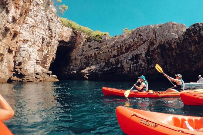 Dubrovnik Sunset Kayak Shared Experience - Lokrum Island loop and the Betina Cave swim