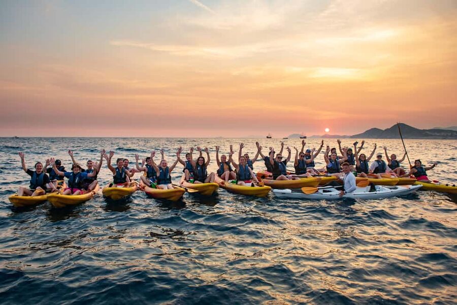 Dubrovnik: Sunset Kayaking and Snorkeling Tour - Route choice: the 2-hour Lokrum option vs the 3-hour full loop