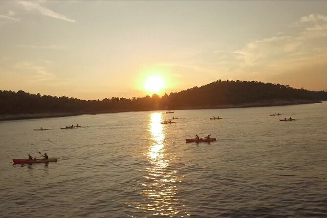 Dubrovnik: Sunset Kayaking & Snorkeling with water &wine - Finding Brsalje 8 and getting your kayak game plan fast