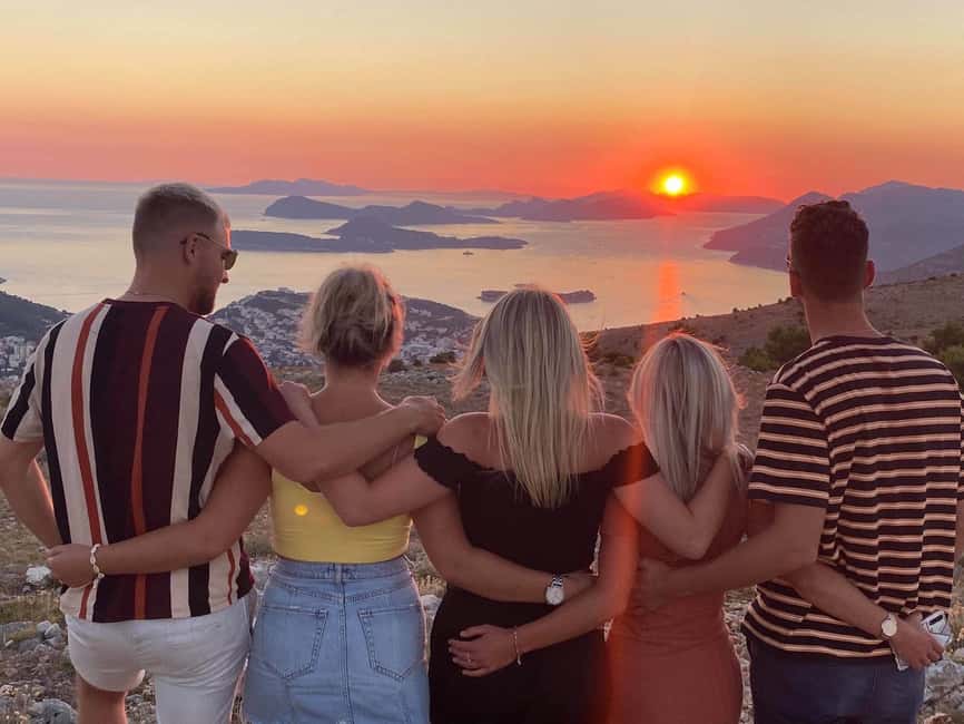 Dubrovnik Sunset Mountain Tour With Wine - Key highlights at a glance