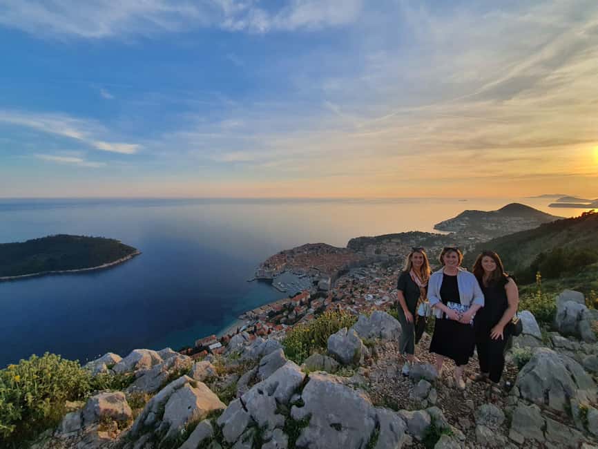 Dubrovnik Sunset Mountain Tour With Wine - Price and value: $53 for views, guide time, and wine