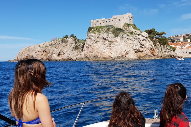 Dubrovnik Sunset Private Boat Experience - Lokrum island coast: calmer water, extra scenic variety