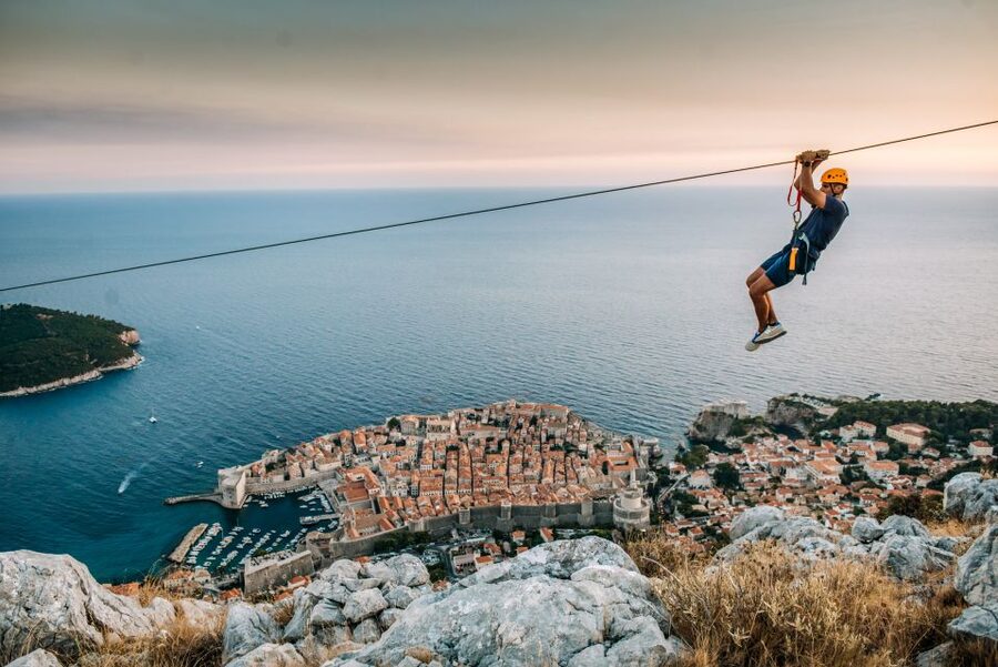 Dubrovnik: Sunset Zip Line Experience Followed by Wine - Srđ Hill Sunset: Wine, Light, and a Break From Adrenaline