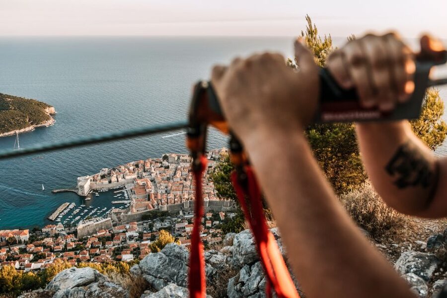 Dubrovnik: Sunset Zip Line Experience Followed by Wine - Two Zip Lines Twice Over Dubrovnik Old Town