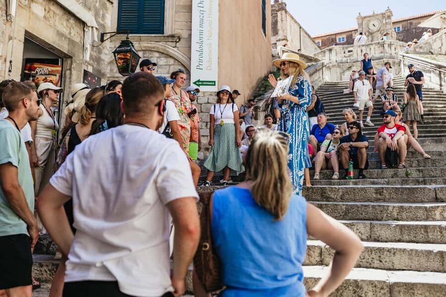 Dubrovnik: The Original Game of Thrones Tour & Lokrum Option - Pile Gate, Stradun, and the Old Town Layout Behind King’s Landing