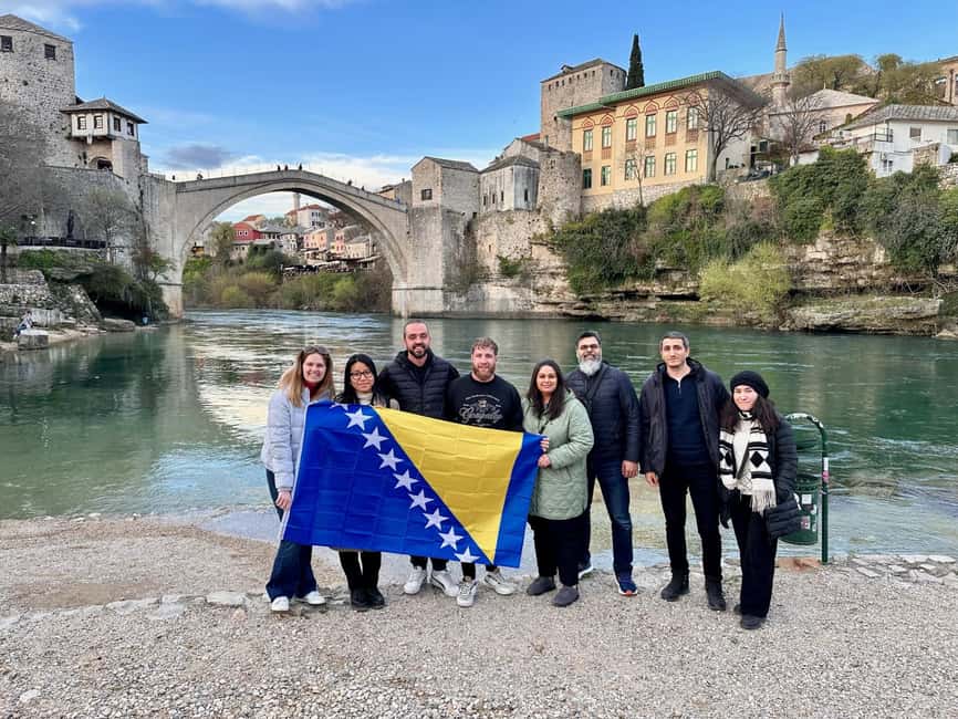 Dubrovnik to Sarajevo: 1-Way Mostar, Blagaj & Počitelj Tour - Kravice waterfalls: a mini Niagara break