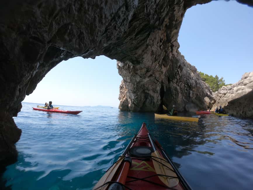 Elaphite Cave & Kayak Tour - Escaping Dubrovnik Crowds the Right Way, by ferry and kayak