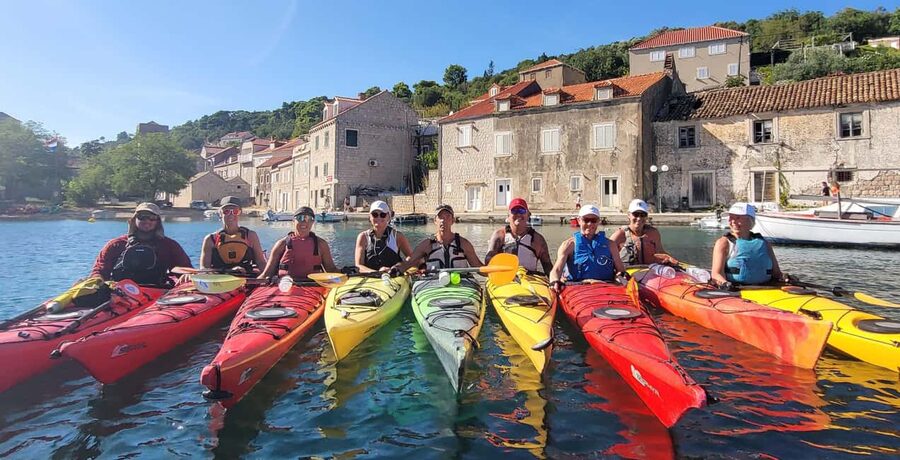 Elaphite Cave & Kayak Tour - Green Cave snorkeling: what the stop feels like in real life