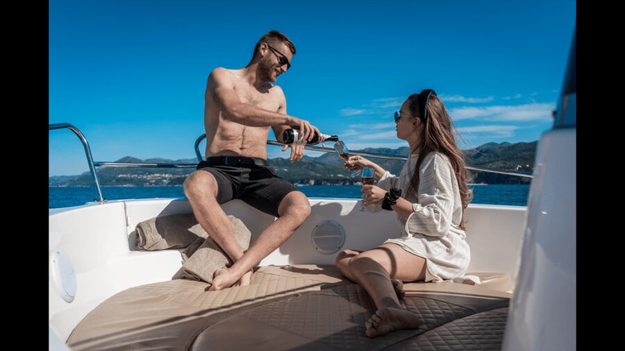 Elaphite Islands: Private Half Day Speedboat Tour - Private speedboat around the Elaphite Islands, with real flexibility