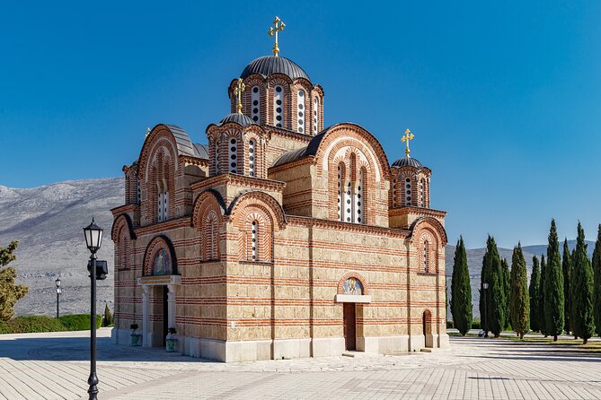 Experience Bosnia / Gastro Tour To Trebinje With Wine Tasting - Crossing Into Tvrdos Monastery: Dress Rules and Wine Cellar Scale