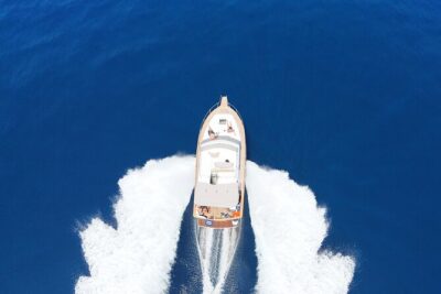 Explore Elaphiti islands by Private trip with Ferretti mini yacht