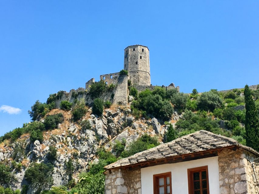 From Dubrovnik: 1-Way Tour to Sarajevo via Mostar and Konjic - Mostar Old Bridge Walk, Plus Lunch With Bridge Views