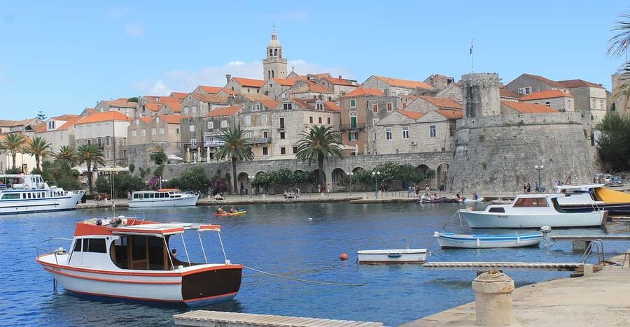 From Dubrovnik: Korcula Island Tour with Wine Tasting - Orebić and the ferry ride to Korčula: the sea portion that actually matters