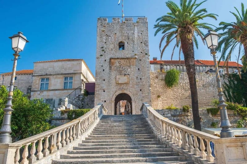 From Dubrovnik: Ston, Korcula, Peljesac and Local Farm Visit - Ston’s medieval walls and salt pans, plus that welcome coffee break