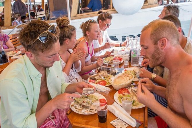 Full Day Three Islands Boat Tour with Fish Picnic from Dubrovnik - The fish picnic lunch and drinks: real value for a full day