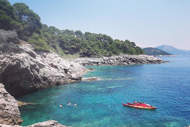 Guided Kayaking and Snorkeling Tour to Green Cave and Sipan Island from Lopud - A Small-Group Kayak Day Around the Elaphite Islands