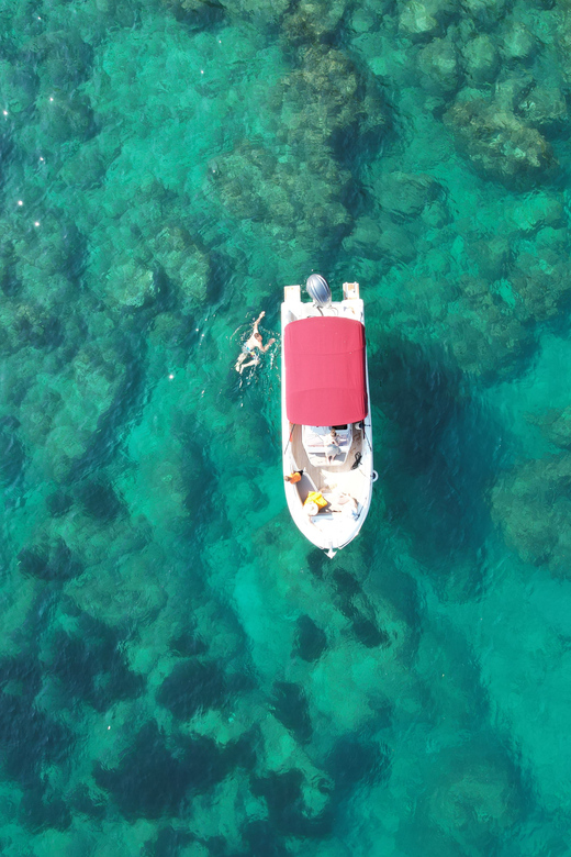 Half day speedboat tour - find caves and enjoy swimming - Blue Cave stop: what 30 minutes feels like in real life