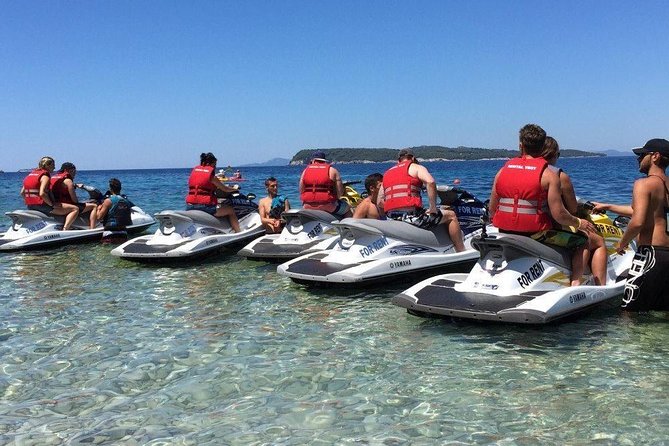 Jet Ski Safari Tour 3h - Lopud Island, Sunj beach, and that sandy contrast
