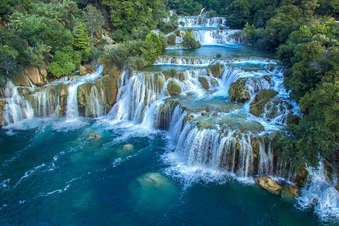 Krka Waterfalls - Full Day Private Tour - First real stop: Krka National Park and the Skradinski Buk walk