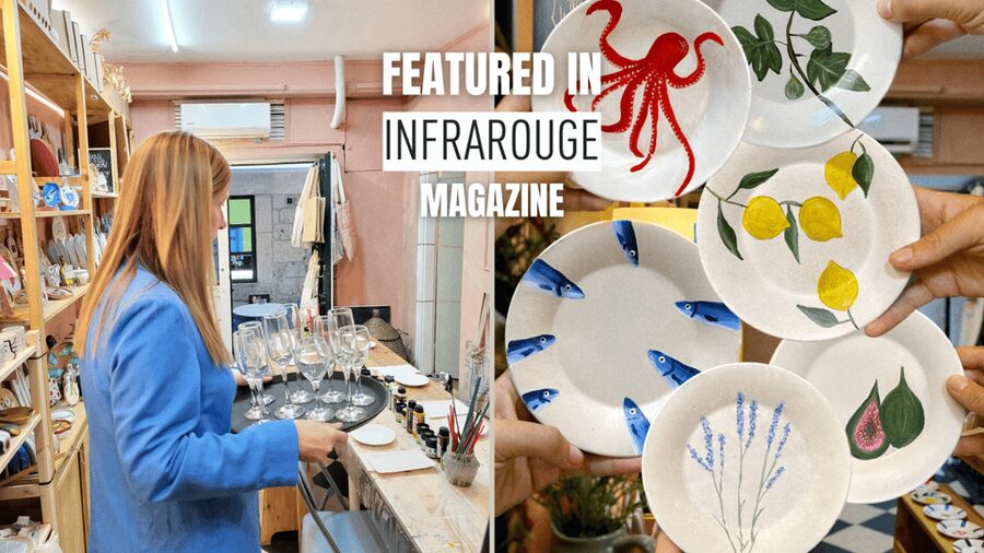 Local Paint and Wine Workshop: A Unique Creative Experience - Finding Studio Slatko kao Cukar and getting settled