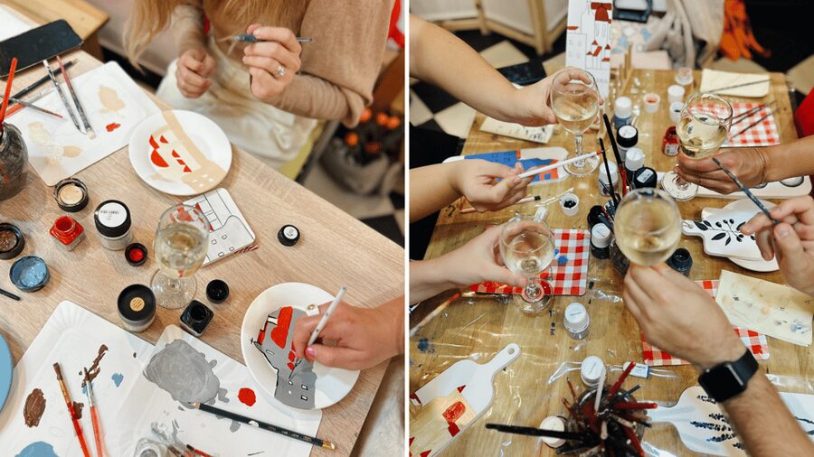 Local Paint and Wine Workshop: A Unique Creative Experience - What you paint, and why first-timers tend to love it