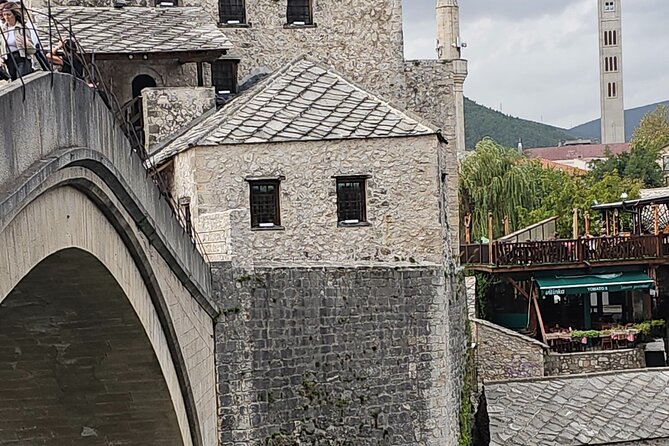 Luxury Day tour to Mostar and Kravice waterfalls - English guidance that makes landmarks easier to read
