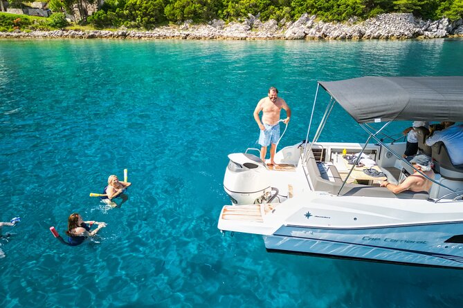 Luxury Private Elaphiti Islands boat tour from Dubrovnik - Stop 2 on Koločep: secluded coves and Three Caves storytelling