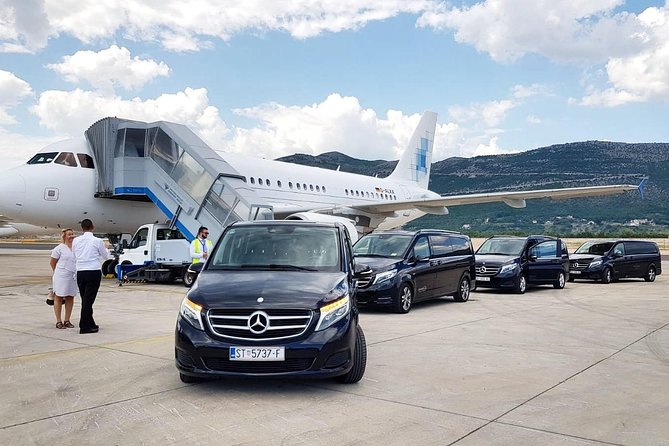 Luxury private transfer: Dubrovnik airport to Dubrovnik - The Mercedes Ride: Comfort, Water, and a Friendly Local Voice