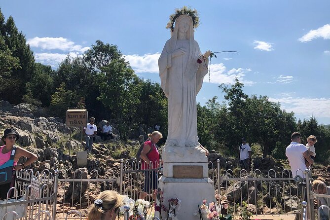 Medjugorje Private Day Trip from Dubrovnik + Kravice Waterfalls - The hill climb, Mass timing, and what to wear
