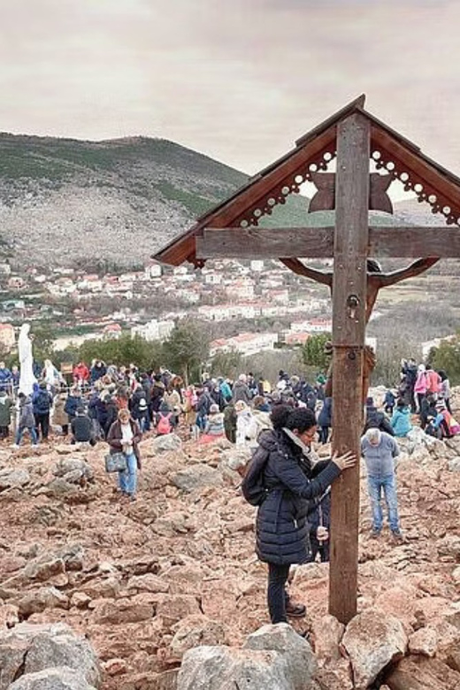 Medjugorje private tour from Dubrovnik - Apparition Hill and St. James Church: choosing your level of effort