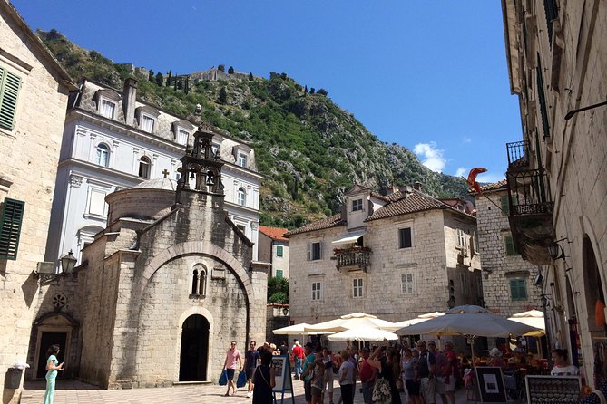 Montenegro private daytrip from Dubrovnik, Perast, Bay of Kotor - Perast at Sea Level: Waterfront Stroll and Lady of the Rocks Choice