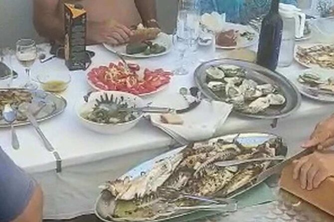 Pelješac Wine, Beach and Lunch - Relaxing Tour from Dubrovnik - Villa Wind lunch: a four-course meal with sea and garden elements