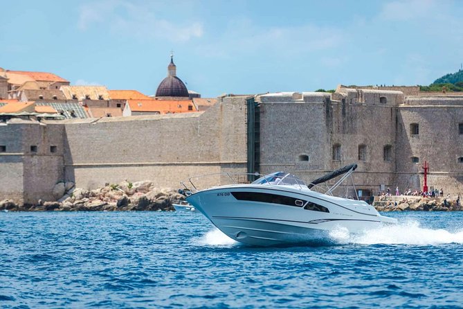 Private Boat Tours Dubrovnik to island Korcula - Pelješac Peninsula and the Marculeti sandy beach stop
