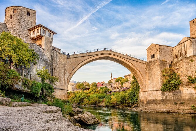 Private Dubrovnik to Mostar & Kravice Falls Tour - Mostar Old Bridge: Time to Wander, Shop, and Sit by the Water