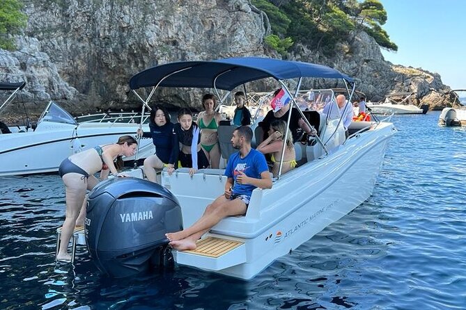 Private Elaphite Islands and Blue Cave : Dubrovnik - Private Group Comfort: Pickup, Skipper, and Included Extras