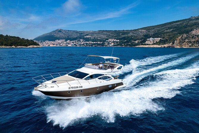 Private Half Day Tour at Elafiti Islands Via Azimut 43 Fly - Mercedes Van Pickup to Gruž Port, Then You Are Actually Off
