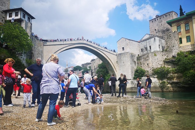 PRIVATE TOUR to Medugorje, Kravice waterfalls and Mostar - Most Dr. Franjo Tuđman Bridge viewpoint, a scenic warmup with context
