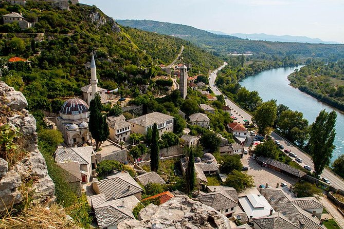 PRIVATE TOUR to Mostar, Stolac, Pocitelj & Blagaj by CRUISER TAXI - Blagaj tekija at the Buna River source, a calm hour of water power
