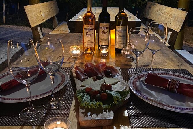 Private Wine Tasting Under The Stars With Sunset Panorama - Pickup and the smooth, two hour flow