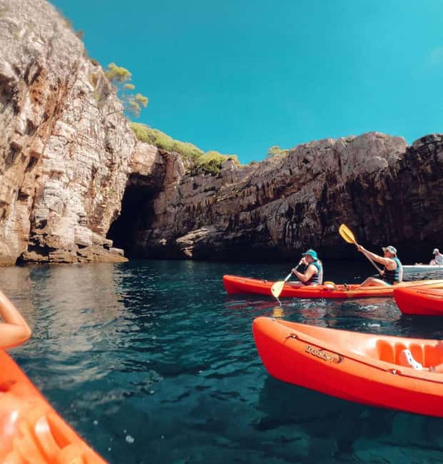 Sea Kayaking - From Sulic Beach to sea-level views
